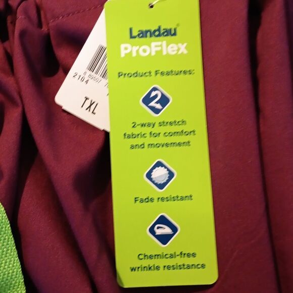 NWT Landau ProFlex Unisex Scrub Bottoms - Picture 8 of 14